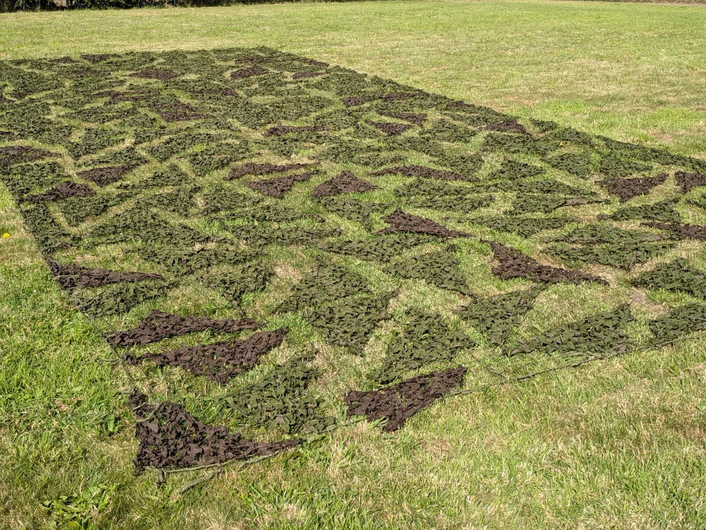 Woodland Camo Camouflage Netting 10m x 5m