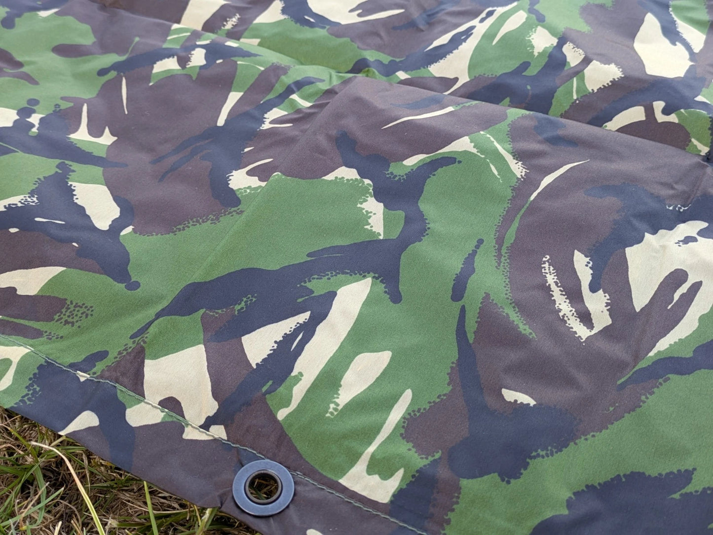DPM Camo Basha Ground Sheet Waterproof Shelter Cover - NEW