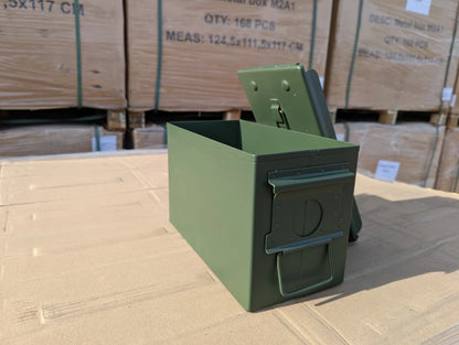 168 x Ammo Box 50 Cal - 1 Pallet - Wholesale Job Lot - NEW