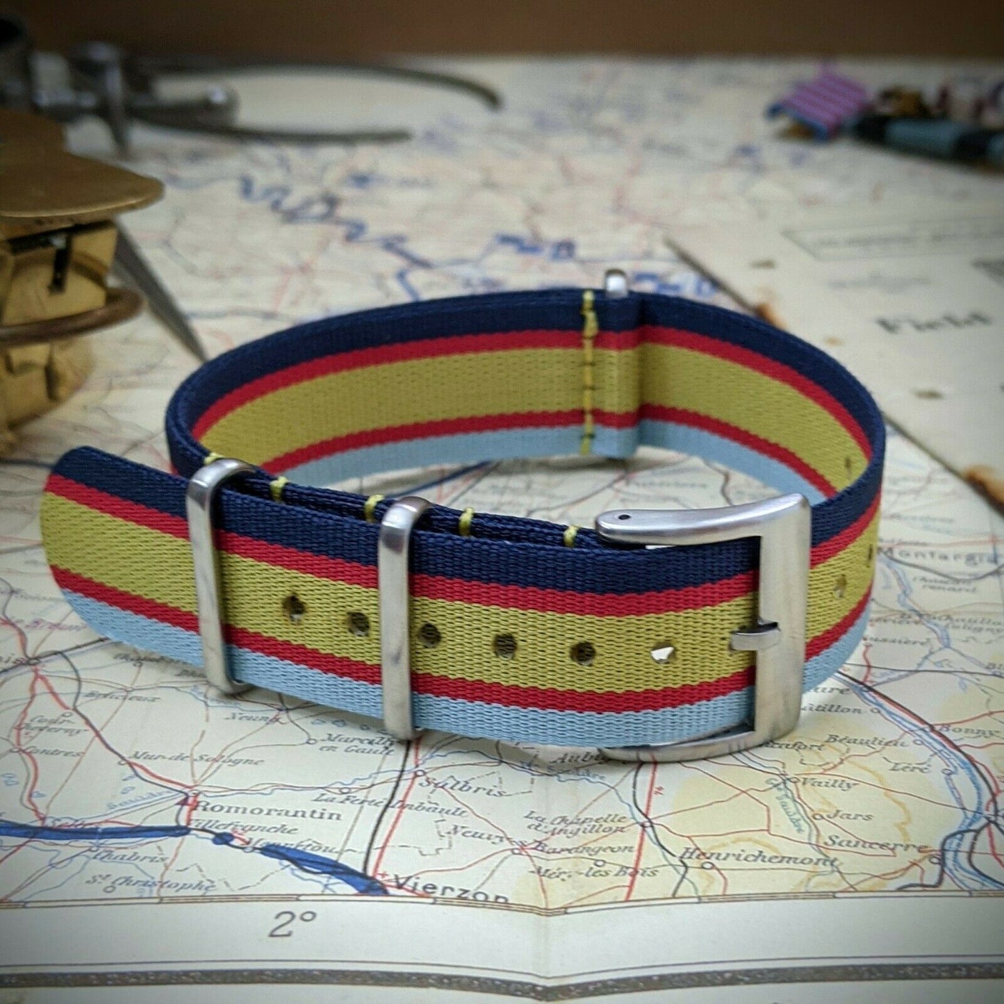 NATO Army Navy RAF Military Watch Strap Band WW1 - WW2