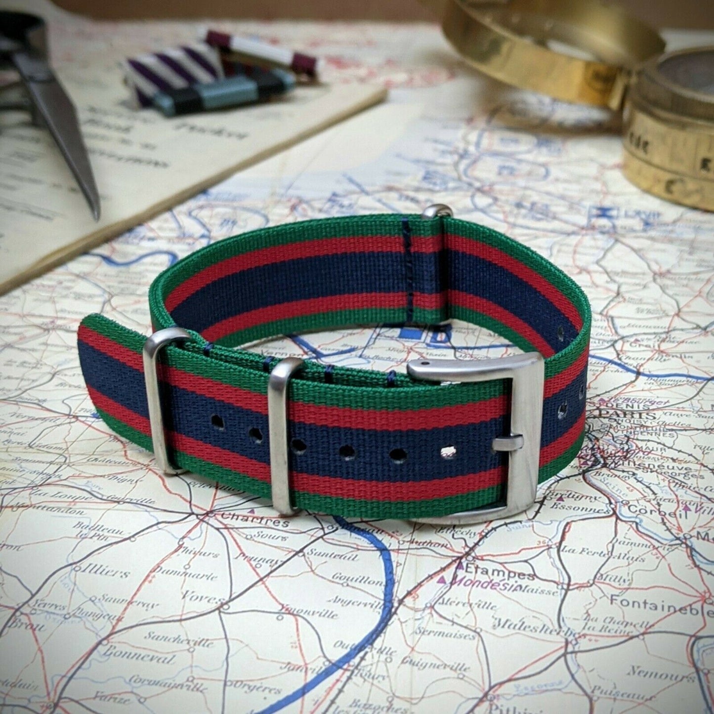 NATO Army Navy RAF Military Watch Strap Band WW1 - WW2