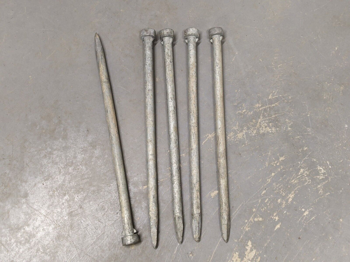 Heavy Duty Galvanised Steel Marquee Gazebo Pegs Stakes Pins