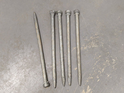 Heavy Duty Galvanised Steel Marquee Gazebo Pegs Stakes Pins