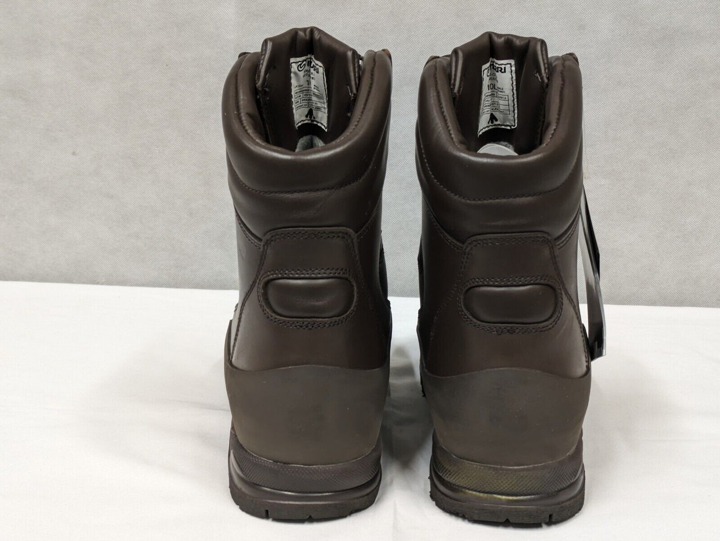 Iturri Brown Leather Goretex Cold Wet Weather Combat Boots