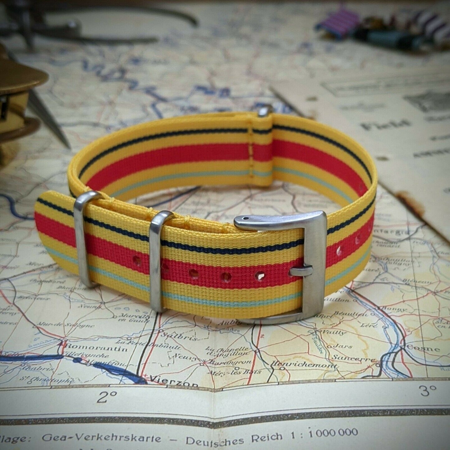 NATO Army Navy RAF Military Watch Strap Band WW1 - WW2