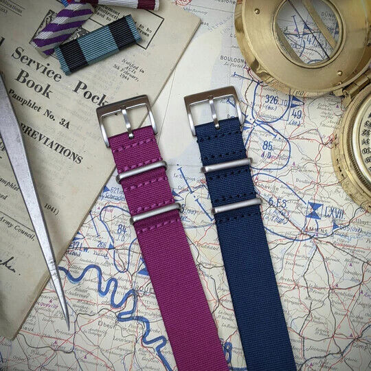 NATO Army Navy RAF Military Watch Strap Band WW1 - WW2