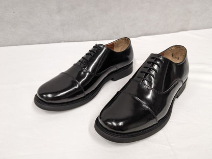 Black Leather Parade Shoes RAF Cadet Uniform British Army Military