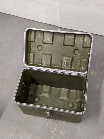 British Army Lockable Equipment Transport Storage Case Box