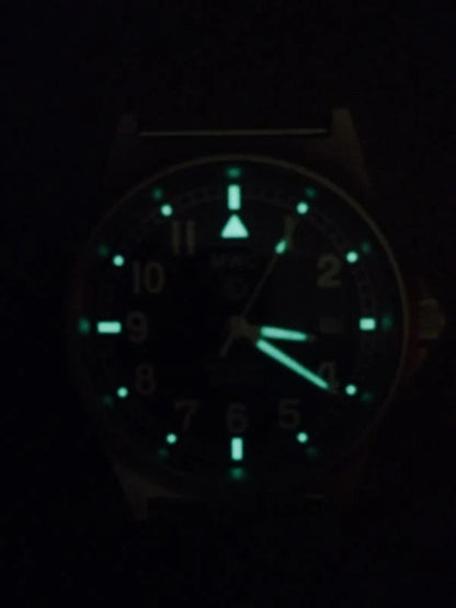 MWC G10LM 50M 2026 Military Watch Army Grey Strap