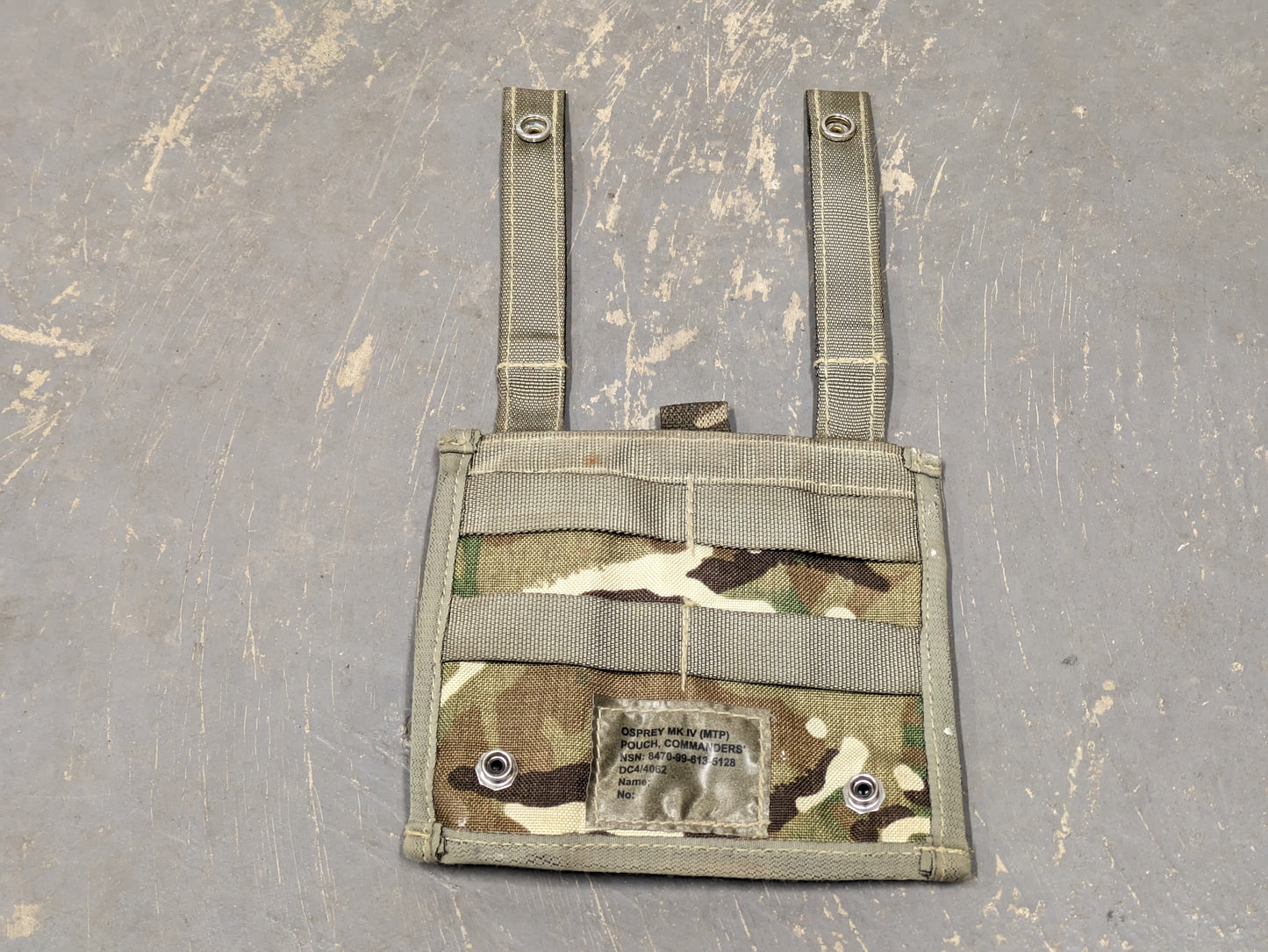 MTP Camouflage Osprey Body Armour Vest Cover Commanders Pouch MK4 MKIV