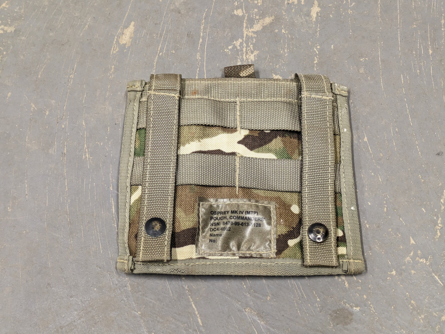 MTP Camouflage Osprey Body Armour Vest Cover Commanders Pouch MK4 MKIV