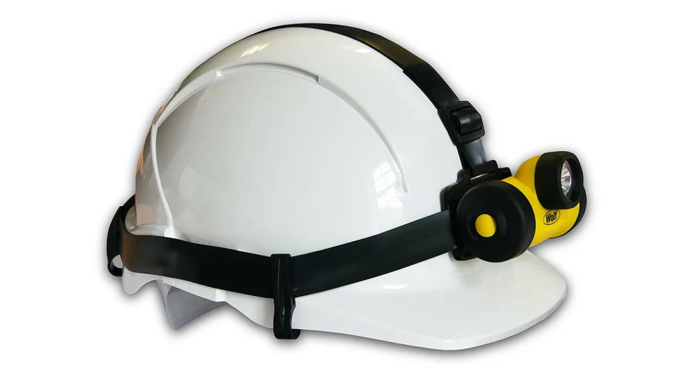 Wolf Safety ATEX LED Headtorch HT-650 Zone 0