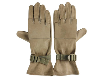 British Army Desert Warm Weather Leather Combat Gloves