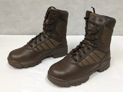 Bates Brown Leather Combat Patrol Boots - Womens