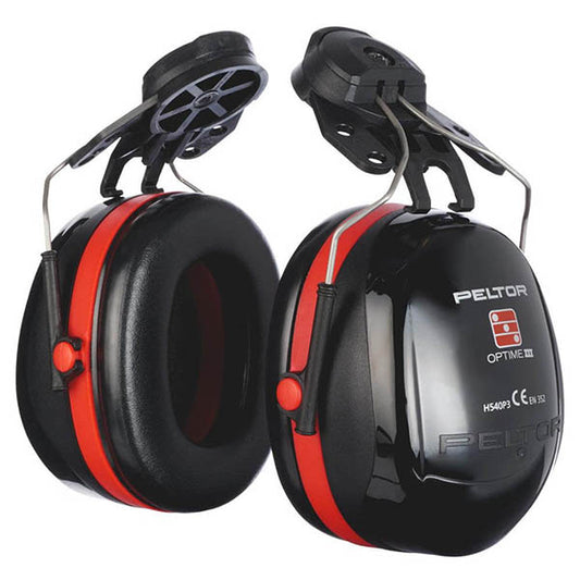 3M H540P3 Peltor Optime III Helmet Mounted Ear Defenders