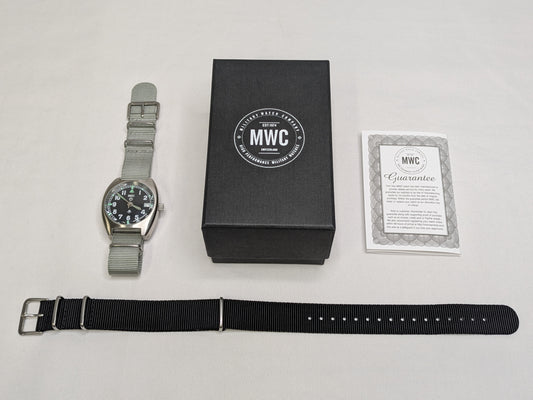 MWC W10 1970s Pattern General Service 24 Jewel Automatic Military Watch