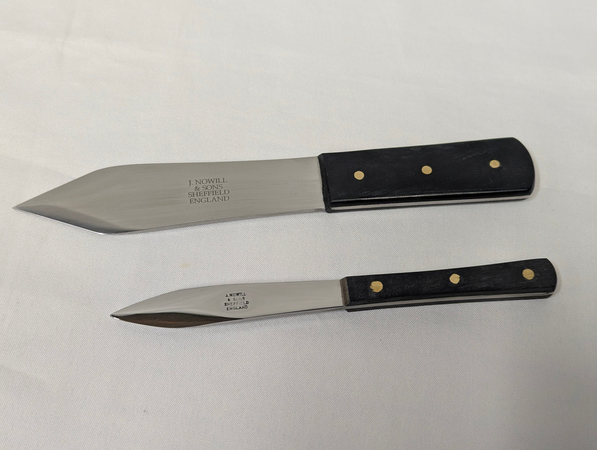 John Nowill & Sons Throwing Knife Set with Sheath Made in Sheffield England