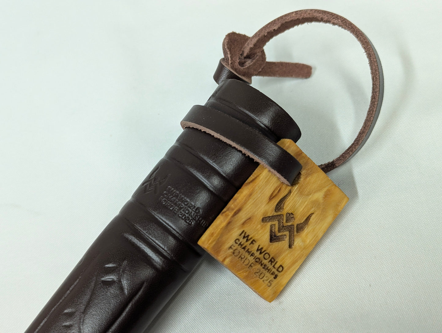 Helle Viking WWC 2025 Fixed Blade Special Edition Knife with Leather Sheath