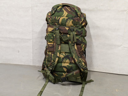 British Army DPM Camo Long Back 100L Bergen Rucksack