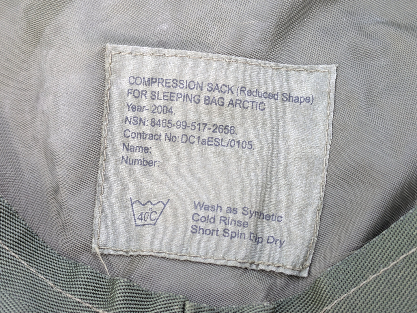 Arctic Extreme Cold Weather Sleeping Bag Compression Sack