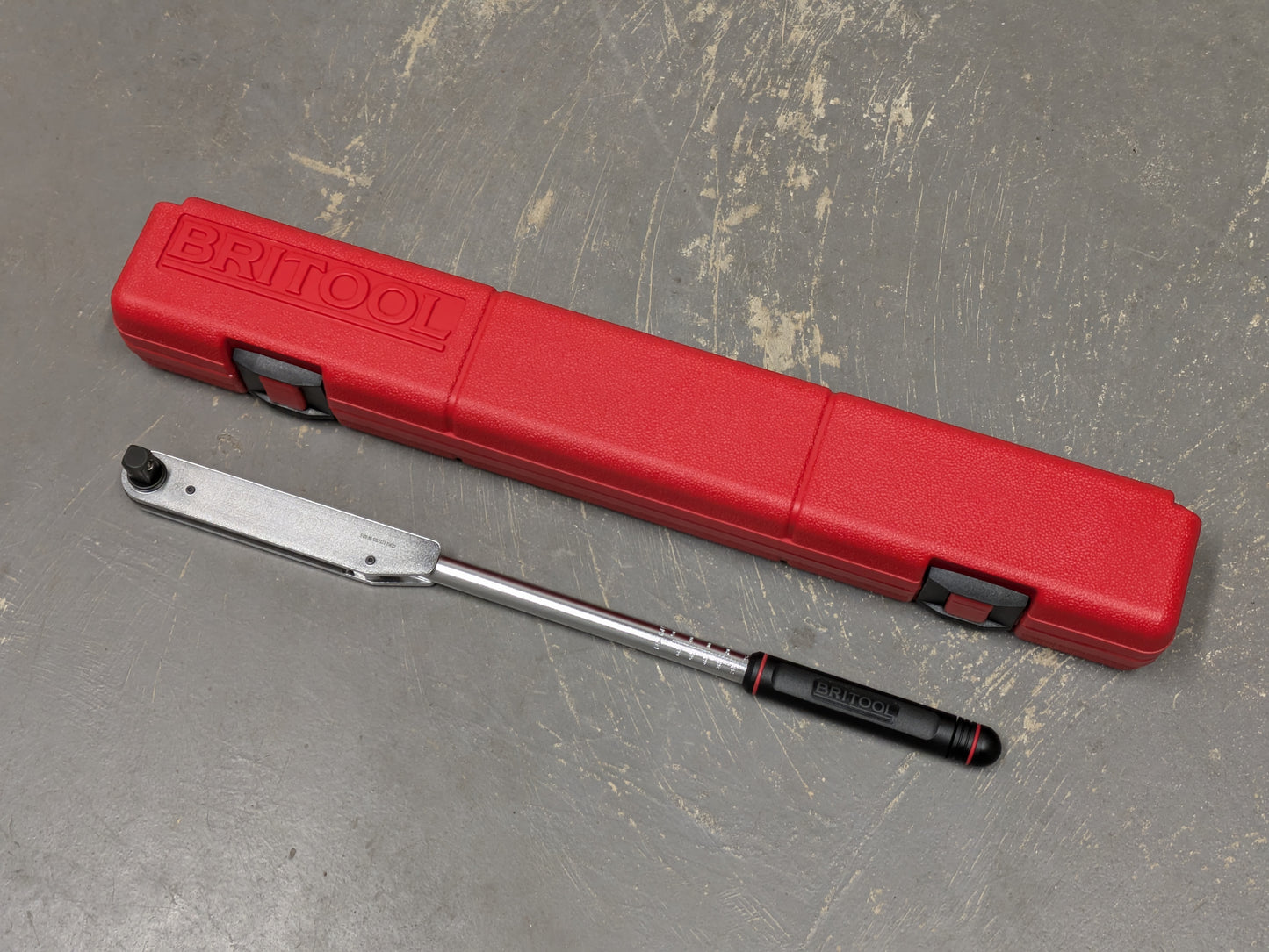 Britool EVT600A Industrial Commercial Torque Wrench 1/2" Drive 12-68Nm