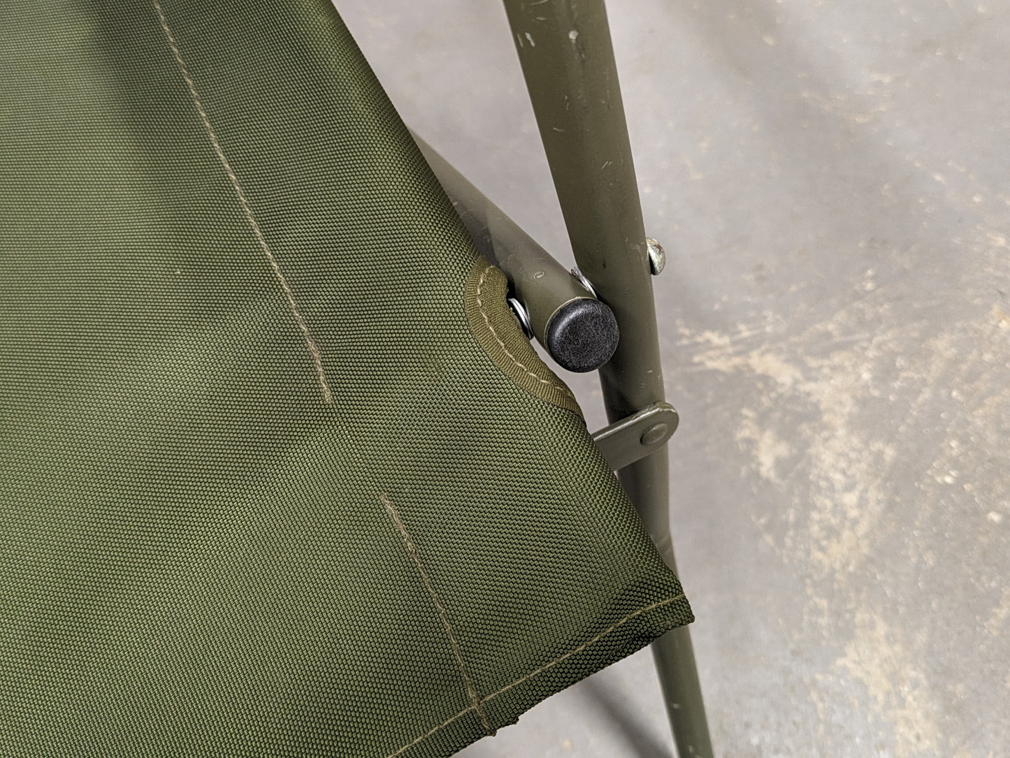 British Army Folding Aluminium Land Rover Canvas Chair