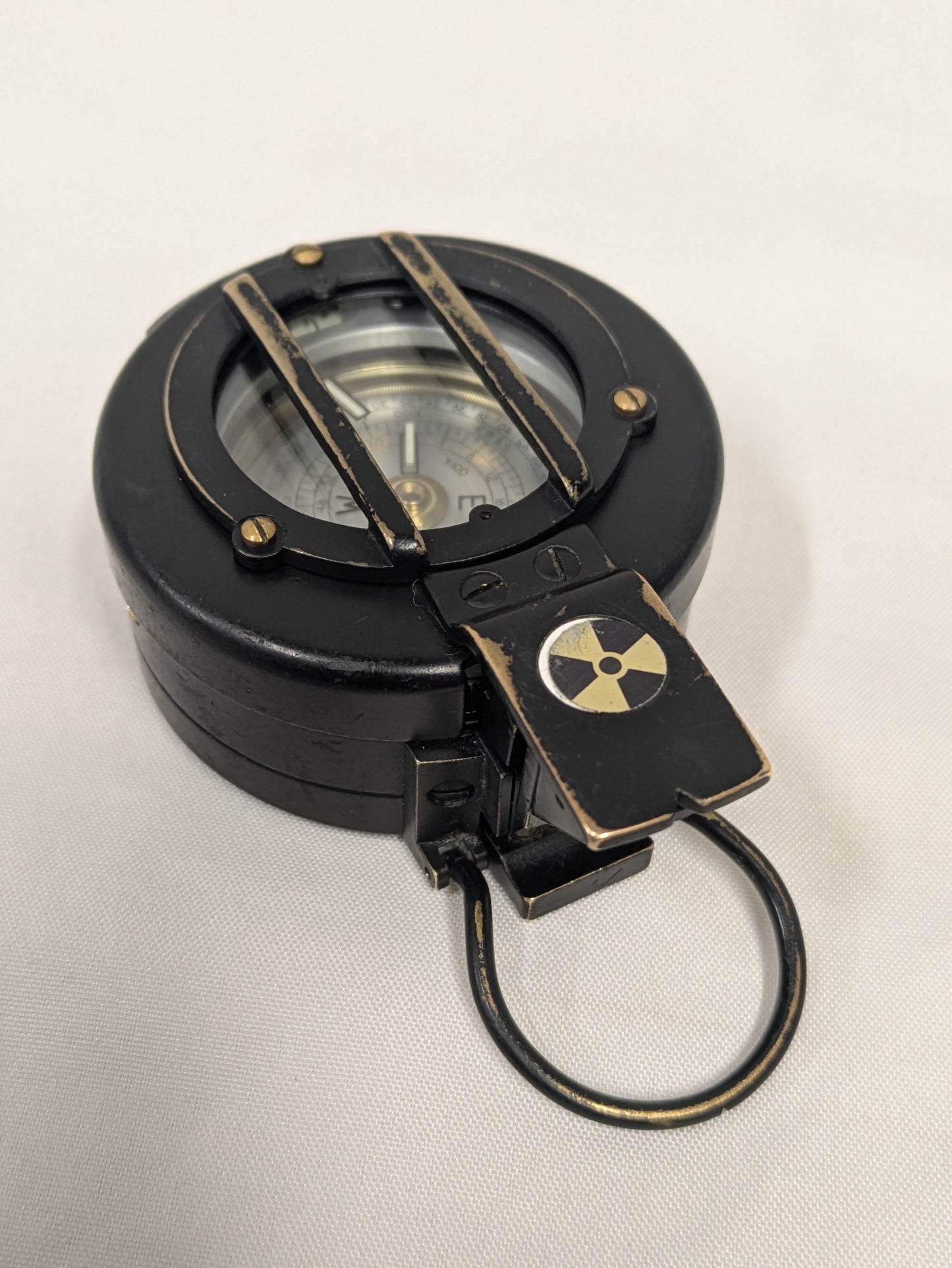 Francis Barker M-73 Prismatic Marching Compass (Mils)