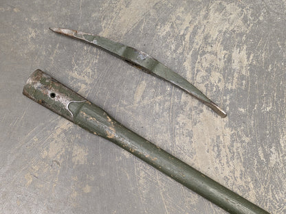 J.T. Parkes Infantry Short Pick Axe - Dated 1985