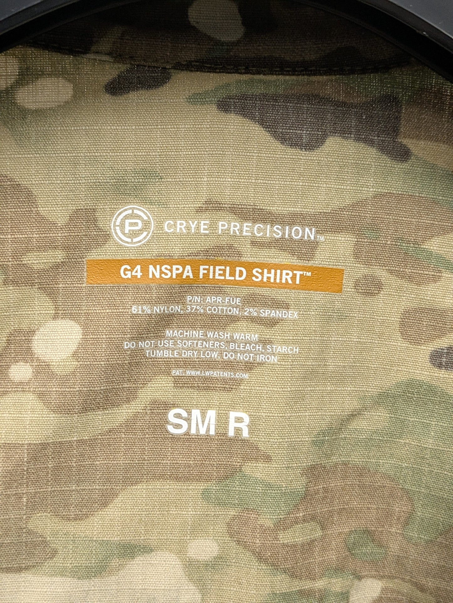 Crye Precision Multicam NSPA G4 Field Shirt - Small Regular SM R