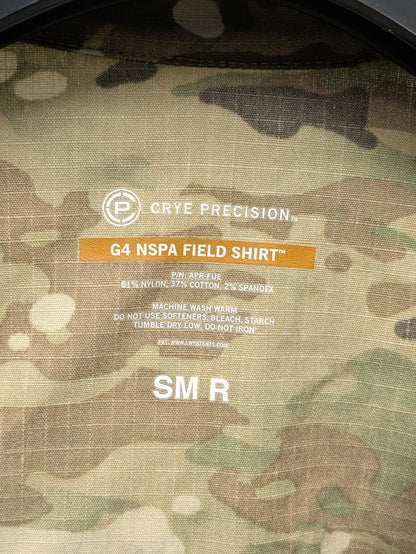 Crye Precision Multicam NSPA G4 Field Shirt - Small Regular SM R