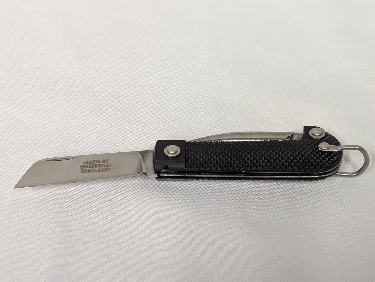 British Army Two Piece Black Handle Jack Knife