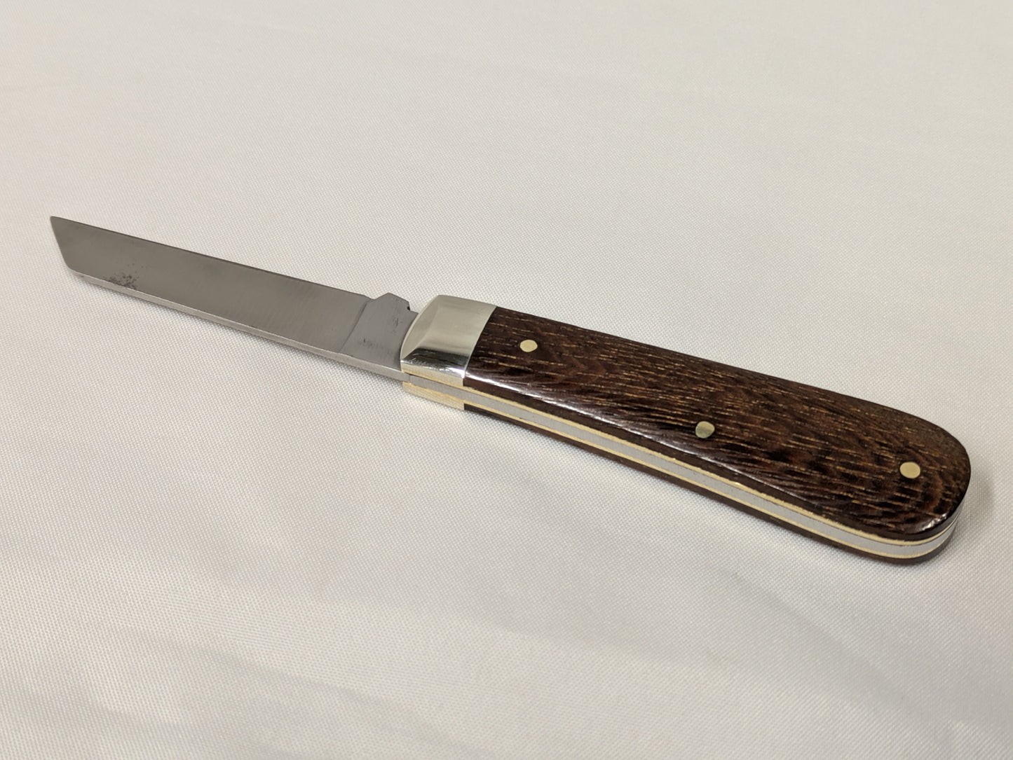 Arthur Wright & Sons Lambfoot Rosewood Handle Folding Pocket Knife