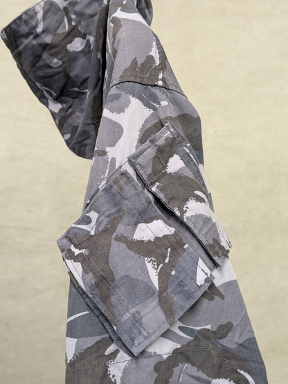 British Army OPFOR Blue DPM Camo Windproof Combat Smock Jacket - 190/120