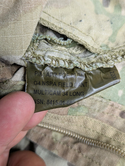 Crye Precision Multicam NSPA G4 Field Trousers - 34 Long 34L