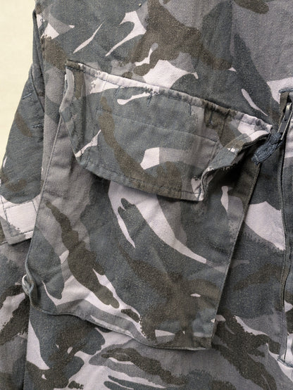 British Army OPFOR Blue DPM Camo Windproof Combat Smock 2 Jacket - 180/104