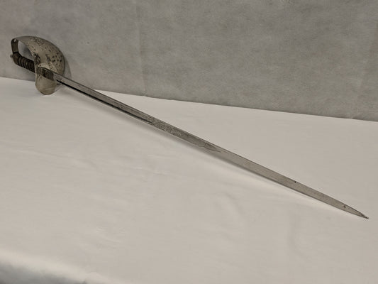 British 1897 Pattern Royal Engineers Officers Sword - J. Daniels & Co 425EG/2