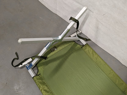 British Army Folding Aluminium Cot Camp Bed