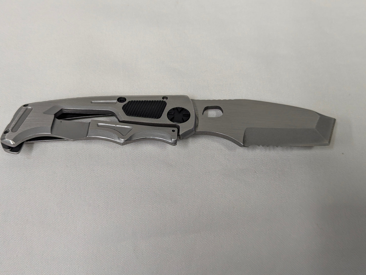 Walther CFK Chisel Frame Folding Lock Combo Blade Utility Knife with Pouch