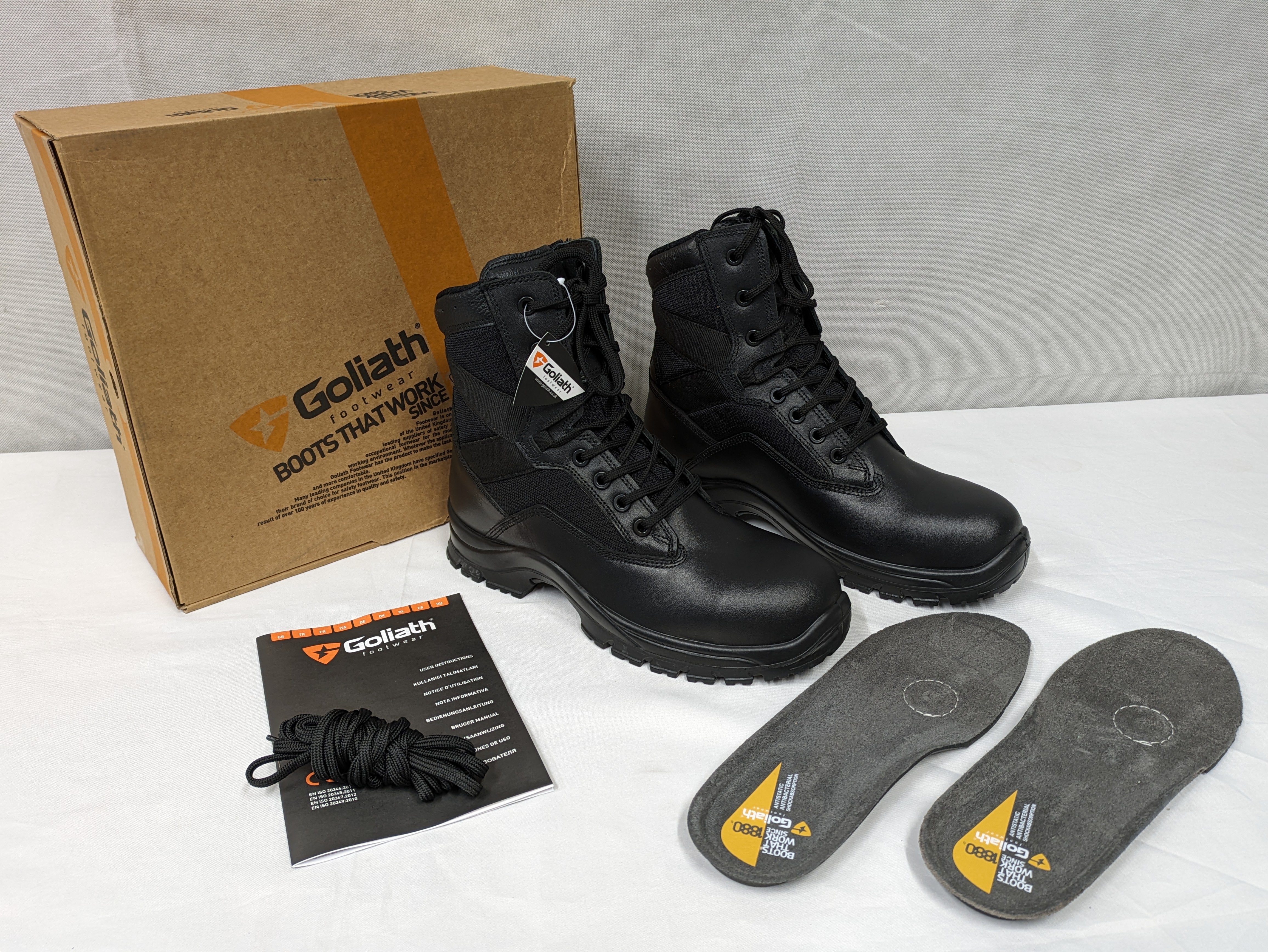 Goliath steel toe boots best sale