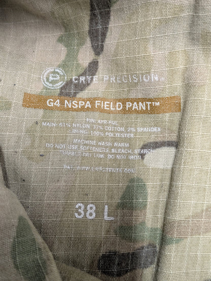 Crye Precision Multicam NSPA G4 Field Trousers - 38 Long 38L