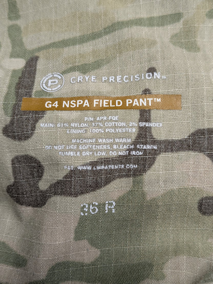 Crye Precision Multicam NSPA G4 Field Trousers - 36 Regular 36R