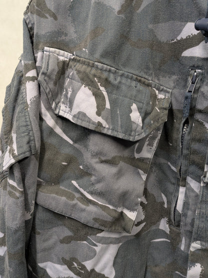 British Army OPFOR Blue DPM Camo Windproof Combat Smock Jacket - 190/120