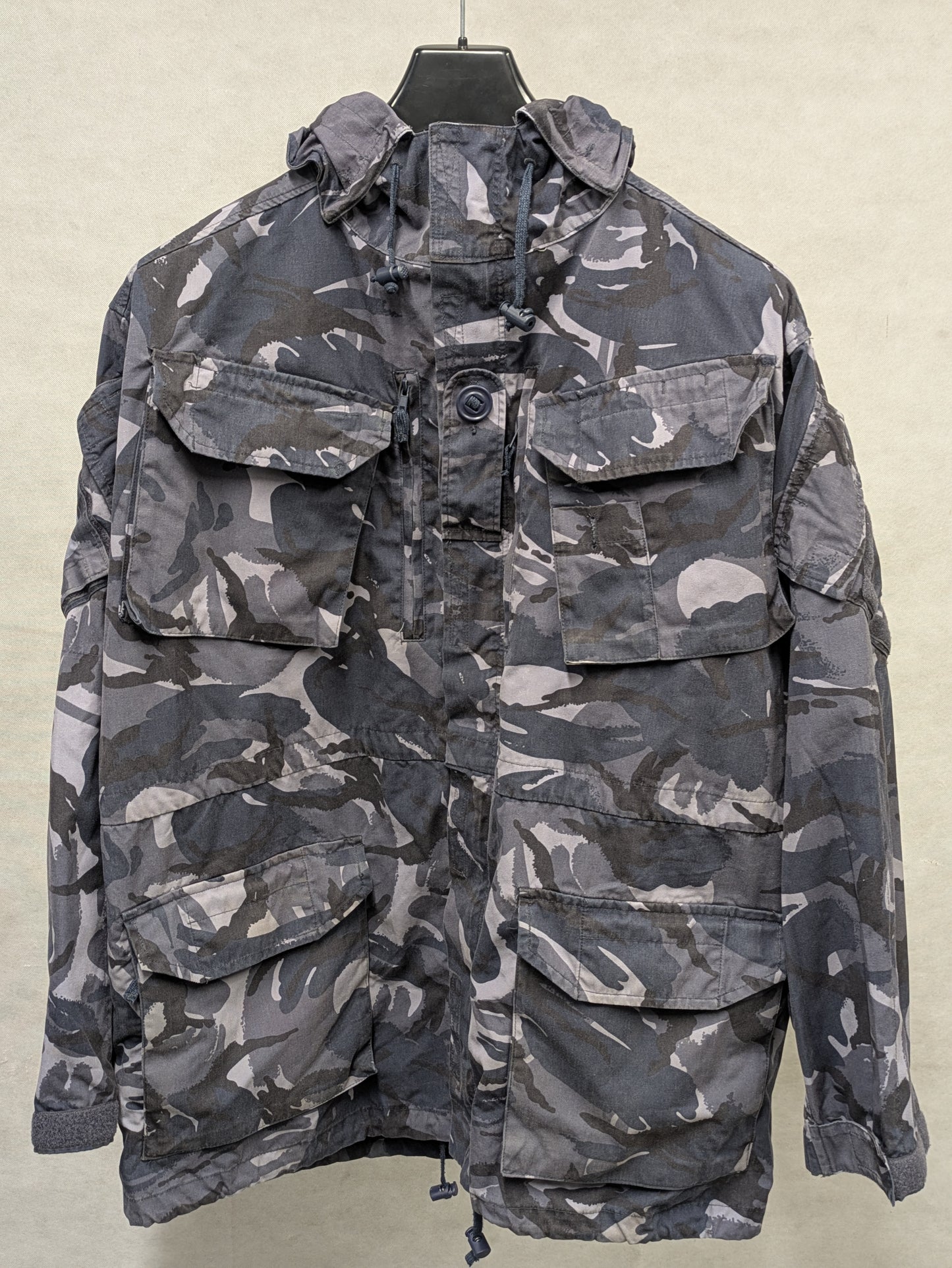 British Army OPFOR Blue DPM Camo Windproof Combat Smock Jacket - 180/112