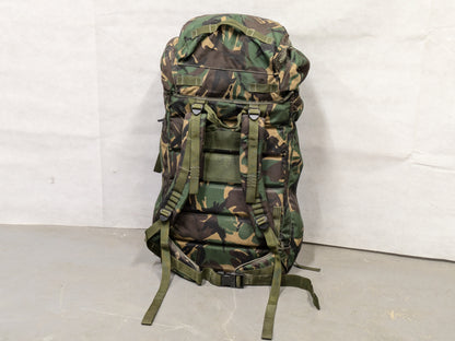 British Army DPM Camo Long Back 100L Bergen Rucksack