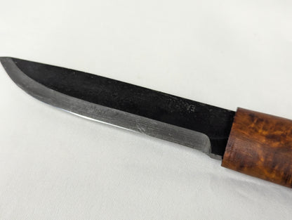Helle Viking 96 Fixed Blade Hunting Knife with Leather Sheath
