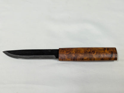 Helle Viking 96 Fixed Blade Hunting Knife with Leather Sheath