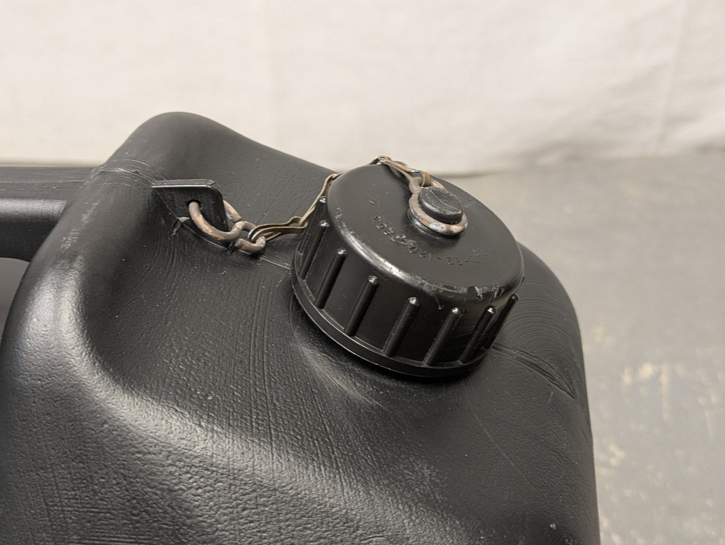 British Army 20L Black Plastic Jerry Can Water Container