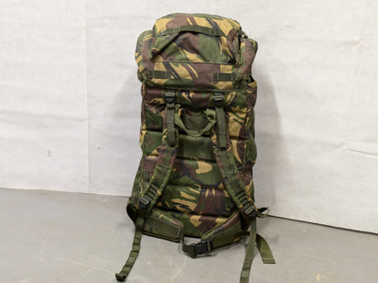 British Army Vintage DPM Camo Long Back 100L Bergen Rucksack