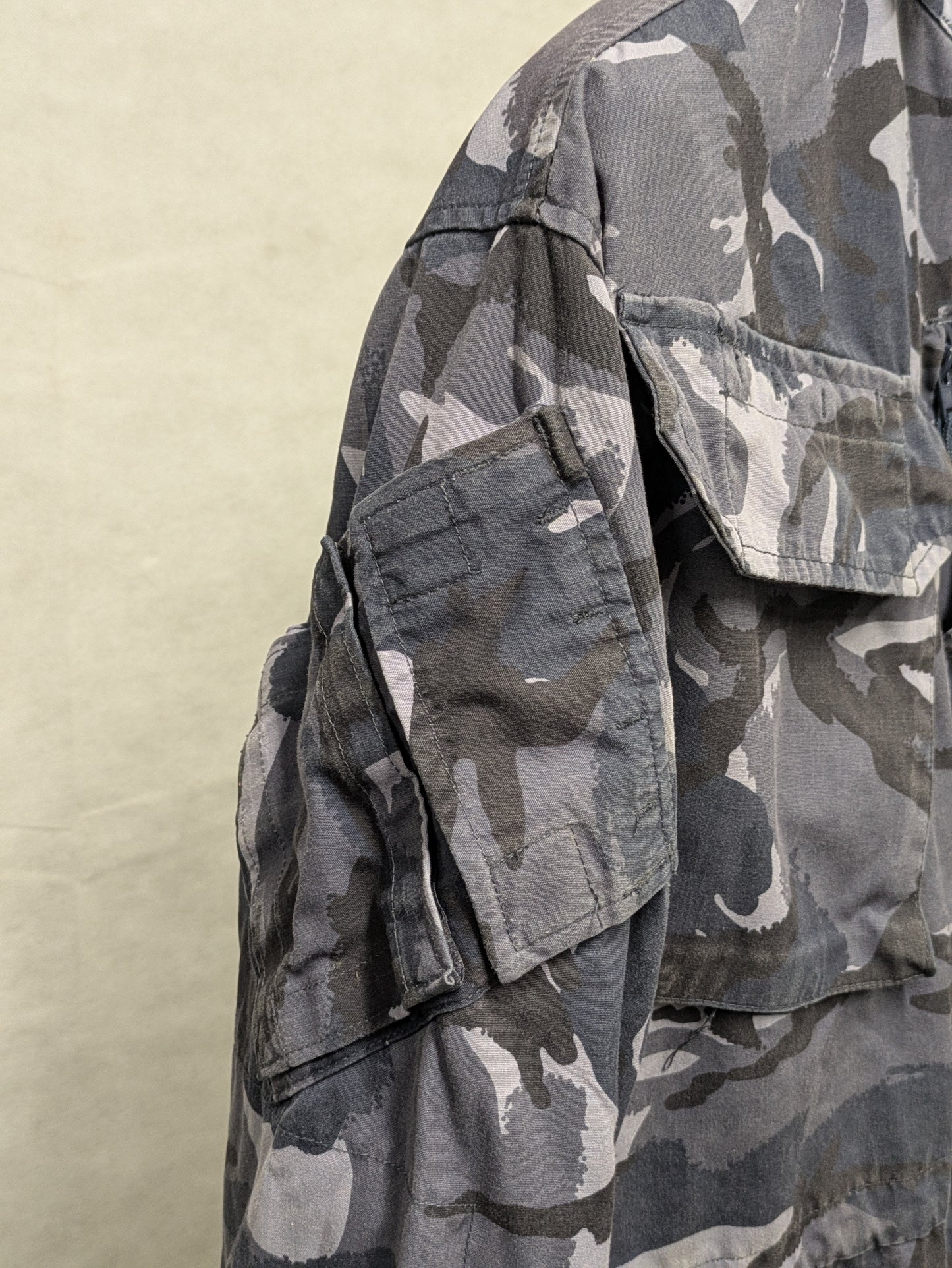 British Army OPFOR Blue DPM Camo Windproof Combat Smock Jacket - 180/112