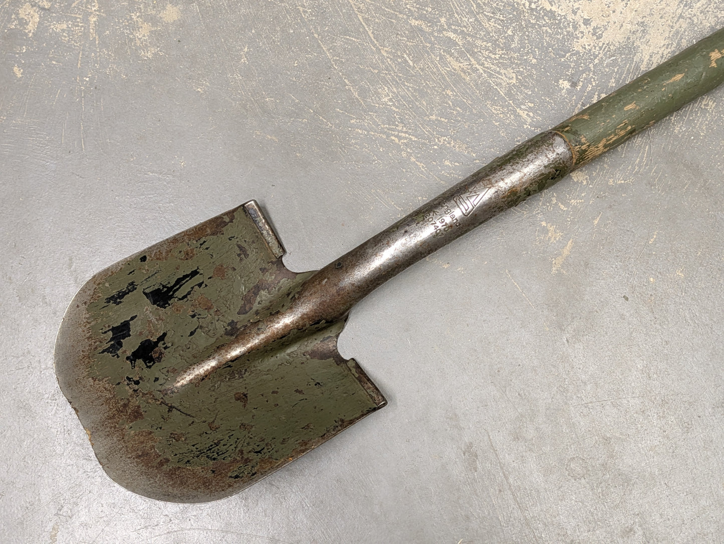 Spearwell General Service Infantry Short Shovel - Dated 1970